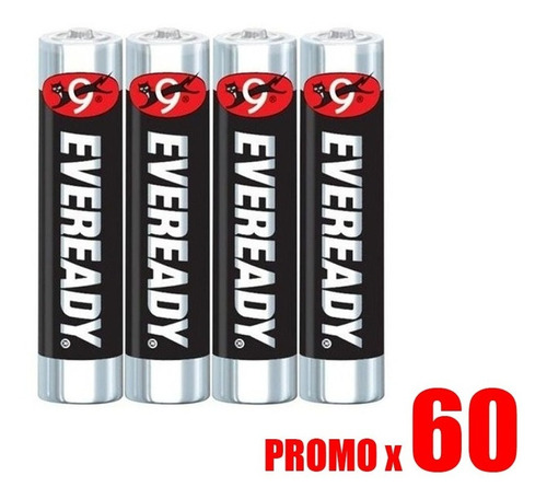 Pilas Eveready A A  Extra Duracion Pack De 4 Unidades Oferta