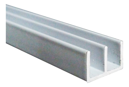 Guía Superior Vitrina Aluminio Blanco 6mts Avellaneda Blanco