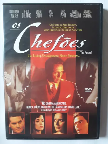 Dvd Os Chefões - Abel Ferrara, Chris Penn - Ótimo Estado