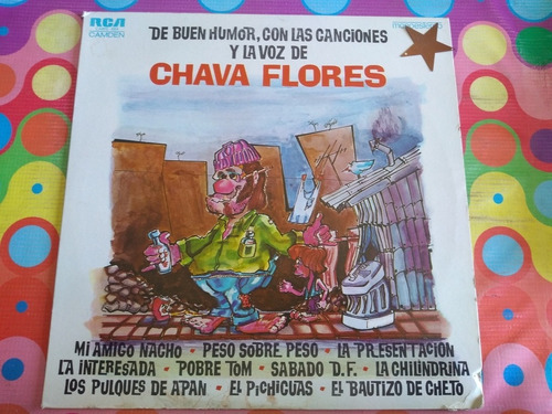 Chava Flores Lp De Buen Humor Con Las Canciones Y La Voz De 