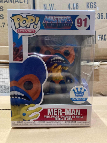 Mer-man 91 Masters Universe He-man Funko Pop Exclusive