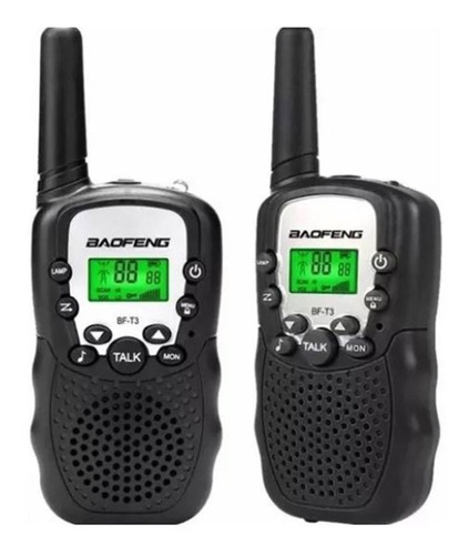 Mini Radios Bf-t3 Walkie Talkie X 2unidades Larga Distancia 