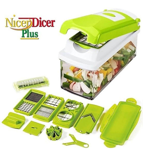 Cortador Rallador De Frutas Y Verduras Nicer Dicer Plus