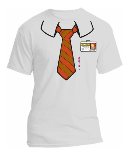 Playera Homero Camisa Corbata Simpsons