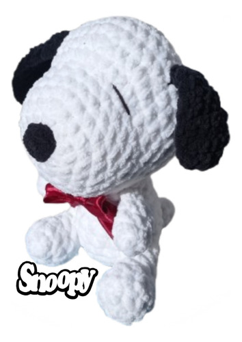 Snoopy Tejido A Crochet (muñeco Snoopy Afelpado) Snoopy