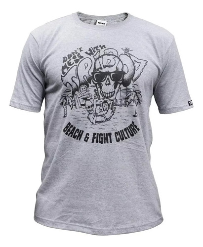 Remera Algodon Tribo Calaca Bjj Mma  Kickboxing