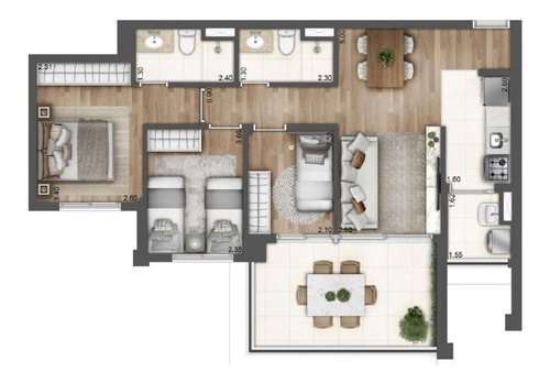 Imagem 17 de 26 de Apartamento À Venda No Bairro Ipiranga - São Paulo/sp - 109000040