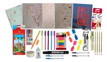 Comprar Kit Útiles Escolares 6 Cuadernolas T\u002Fdura Lápiz Resaltador