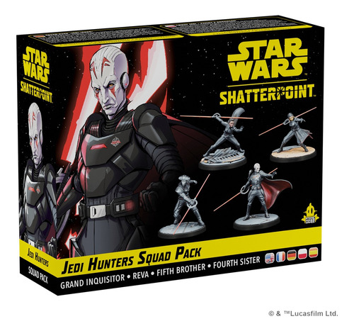 Starwars Shatterpoint  Jedi Hunters Squad Pack Español