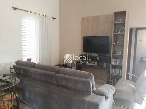 Imagem 1 de 8 de Casa Com 4 Dormitórios À Venda, 194 M² Por R$ 790.000,00 - Loteamento Recanto Do Lago - São José Do Rio Preto/sp - Ca2385
