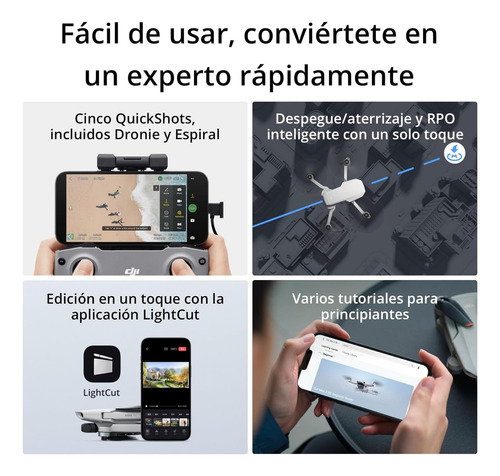Dji Mini 4k Vuela Más Combo Dron Cámara Uhd 249g 93min