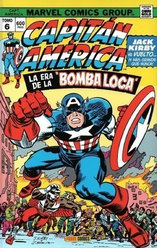 Libro - Marvel Gold Capitan America La Era De La Bomba Loca 