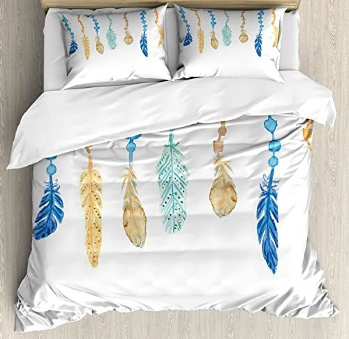 Ampbesonne Pluma Duvet Conjuntos De Cubierta, Plumas Yl3hc