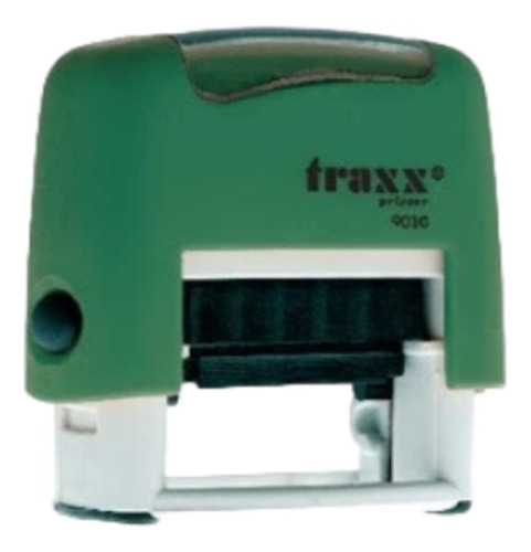 Sello Automático Traxx 9010 9 X 25 Mm Color Verde