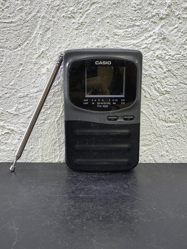 Tv Casio Portátil Mod. Tv100b Para Reparar No Funciona (Usado)