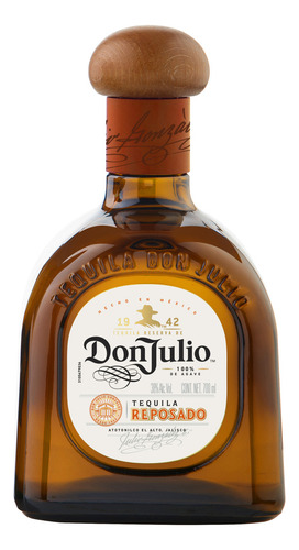 Tequila Don Julio Reposado 700 Ml 38% Volumen De Alcohol