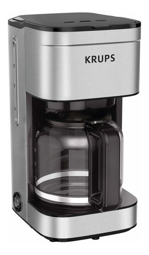 Krups Simply Brew Family Drip Coffee Maker, 10 Tazas, Negro