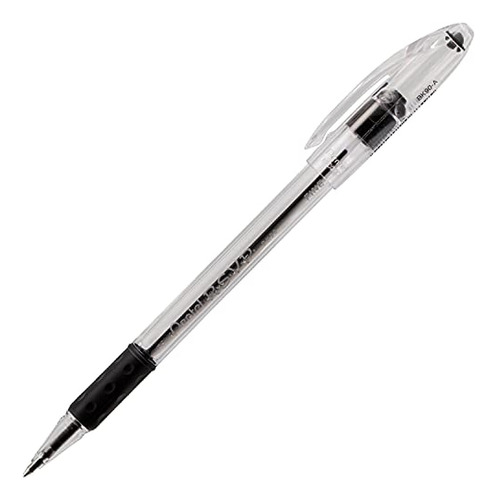 Pentel Bk90a R.s.v.p. Boligrafo, .7mm, Barril Trans, Tinta N