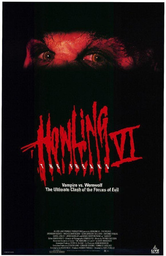 Aullidos Vi Vhs Howling Vi: The Freaks Terror Vhs Sin Caja