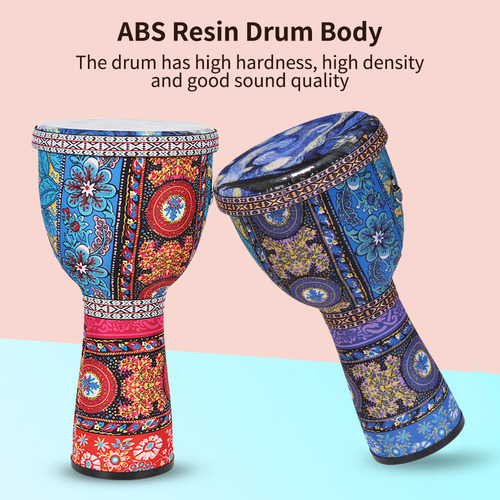 Tambor Africano Djembe Portátil De 8 Pulgadas