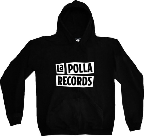 Buzo Hoodie Polla Records Punk Rock Metal Tv Urbanoz