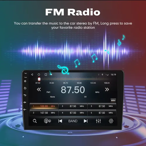 Radio Estéreo Android Para Toyota Fj Cruiser 2006-2020 1+32g