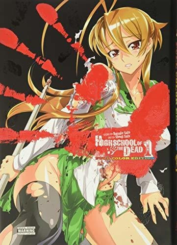 Book : Highschool Of The Dead Color, Full Color Edition -..