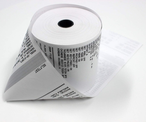 Pack X5 Rollos De Papel Termico 80x80 Papel Termico Impresor