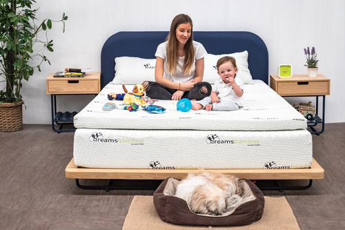 Colchón King Size Memory Foam Hipoalergénico Dreams Bamboo
