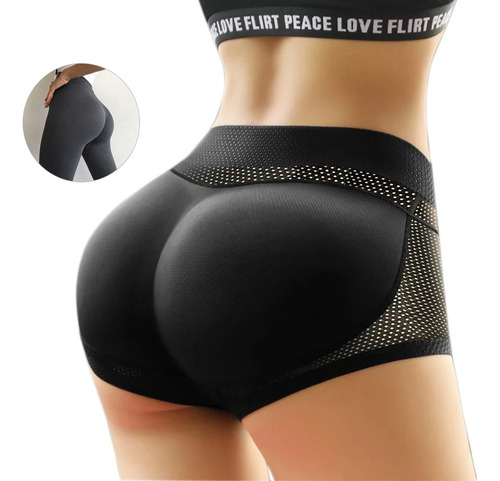 Calzon Faja Levanta Gluteos Con Relleno Cadera Esponja Nalga