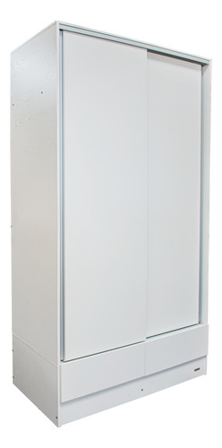 Placard 2,22 X 1,21 X 0,61 Platinum 2 Puertas Corredizas Gris Andino