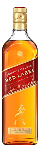 Red Label Whisky Johnnie Walker 1 Litro