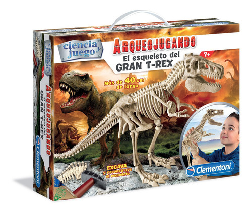 Imagen 1 de 3 de T Rex Dinosaurio Arqueologia Ciencia Juego Clementoni