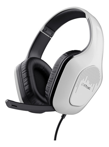 Auriculares Gaming Trust Gxt415w Zirox White Pc Y Consola