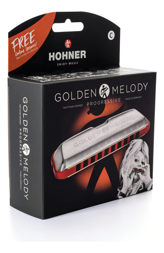 Hohner Golden Melody Armonica Progresiva D