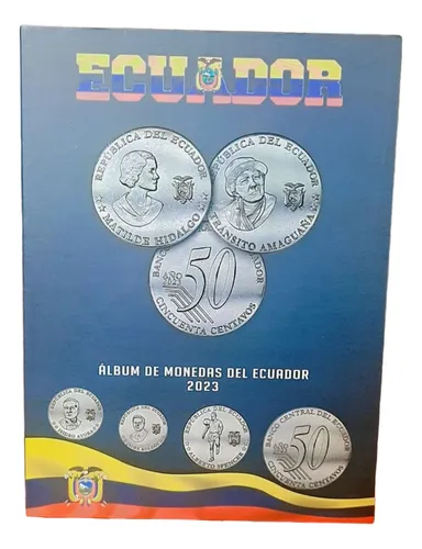 comprar Album Coleccionador Para Monedas De Ecuador 2023 Vacio