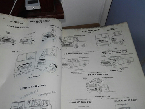 Antiguo Manual De Despiece Ford Truck Original (Usado)