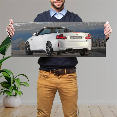 Cuadro 30x80cm Auto 2016 Bmw M2 Convertible By D 414