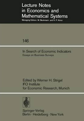 Libro In Search Of Economic Indicators : Essays On Busine...