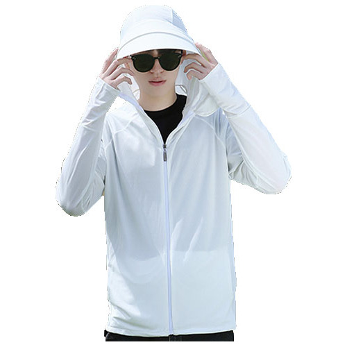 Chaqueta Cortavientos Con Protección Solar Uv