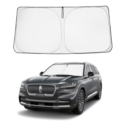 Visor Solar Plegable Para Parabrisas Lincoln Aviator *******