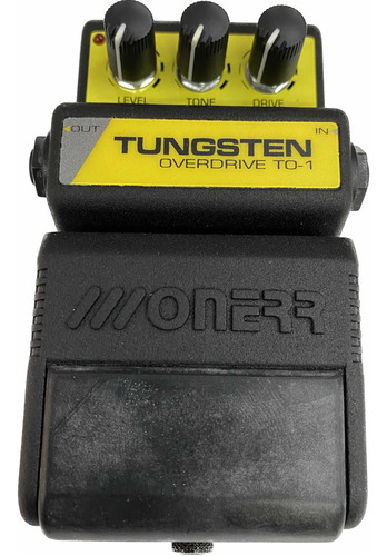Pedal Guitarra Onerr Tungsten Overdrive Raridade Novo