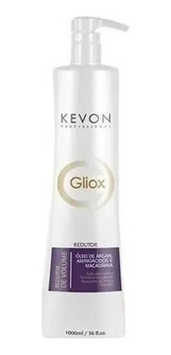 Redutor De Volume Gliox Com Óleo De Argan 1 Litro Kevon