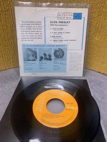 Elvis Presley Gold Records - 45 Rpm Rca Victor 1960 (Usado)