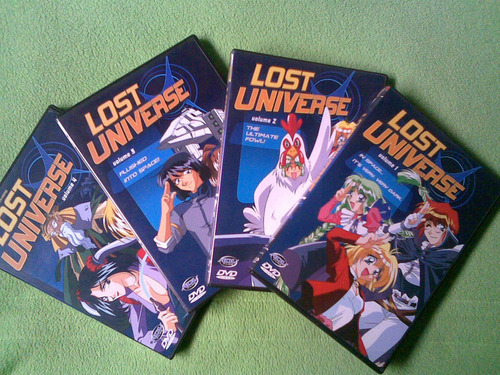 Lote 4 Dvd´s Anime Lost Universe Original