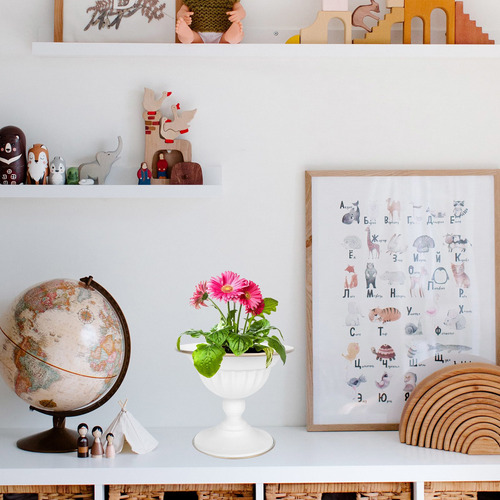 Imagen 3 de 8 de 1 Maceta De Escritorio Para Decoración De Jarrón De Flores P