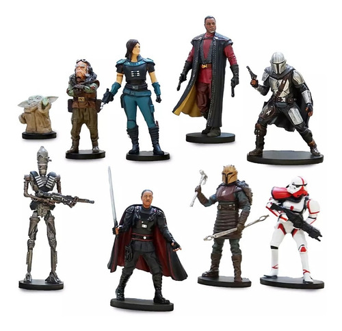 The Mandalorian Disney Deluxe Figure Play Set