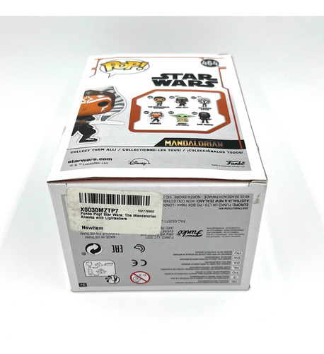 Ahsoka Tano Con Sables Funko Pop Star Wars The Mandalorian (Usado)