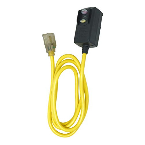 Woods 2879 Cord Ext Gfci 14/3sjtw 6ft Yel, 6 Pies, Amarillo