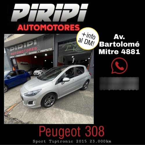 Peugeot 308 1.6 Sport Thp 163cv
